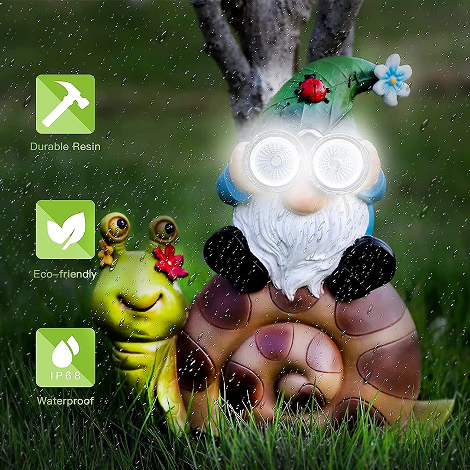 Resin Snails Ornament LED Light - Durable & Eco-friendly Solar Powered Lamp Solar Powered Lamp Crafts, Unique Garden Decors
Resin Snails Ornament LED Light - Durable & Eco-friendly Solar Powered Lamp Solar Powered Lamp Crafts, Unique Garden Decors