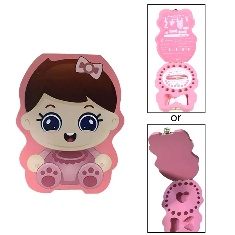Baby Tooth Fairy Box with Lid First Tooth Keepsake Boxes Organizer Container H055
Baby Tooth Fairy Box with Lid First Tooth Keepsake Boxes Organizer Container H055