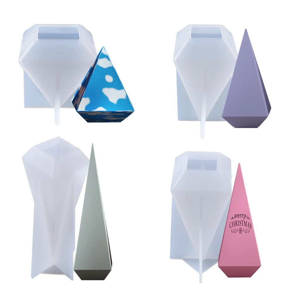 New Hot Square Cone Silicone Resin Mold flexible Transparent Clear Molds For Casting Resin Candle Home Decoration
New Hot Square Cone Silicone Resin Mold flexible Transparent Clear Molds For Casting Resin Candle Home Decoration