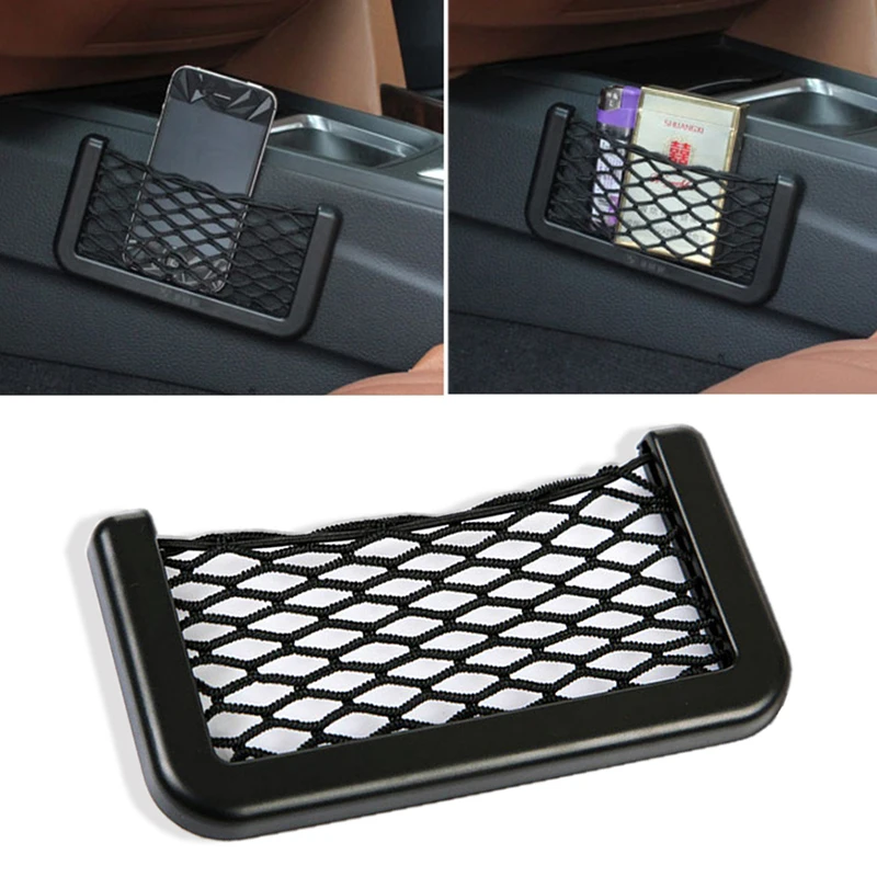 Car styling Universal Net Pocket Storage Bag Mobile Phone Debris Bag for Mazda CX7 CX9 CX5 Fiat 500 nissan qashqai j11 Toyota
Car styling Universal Net Pocket Storage Bag Mobile Phone Debris Bag for Mazda CX7 CX9 CX5 Fiat 500 nissan qashqai j11 Toyota