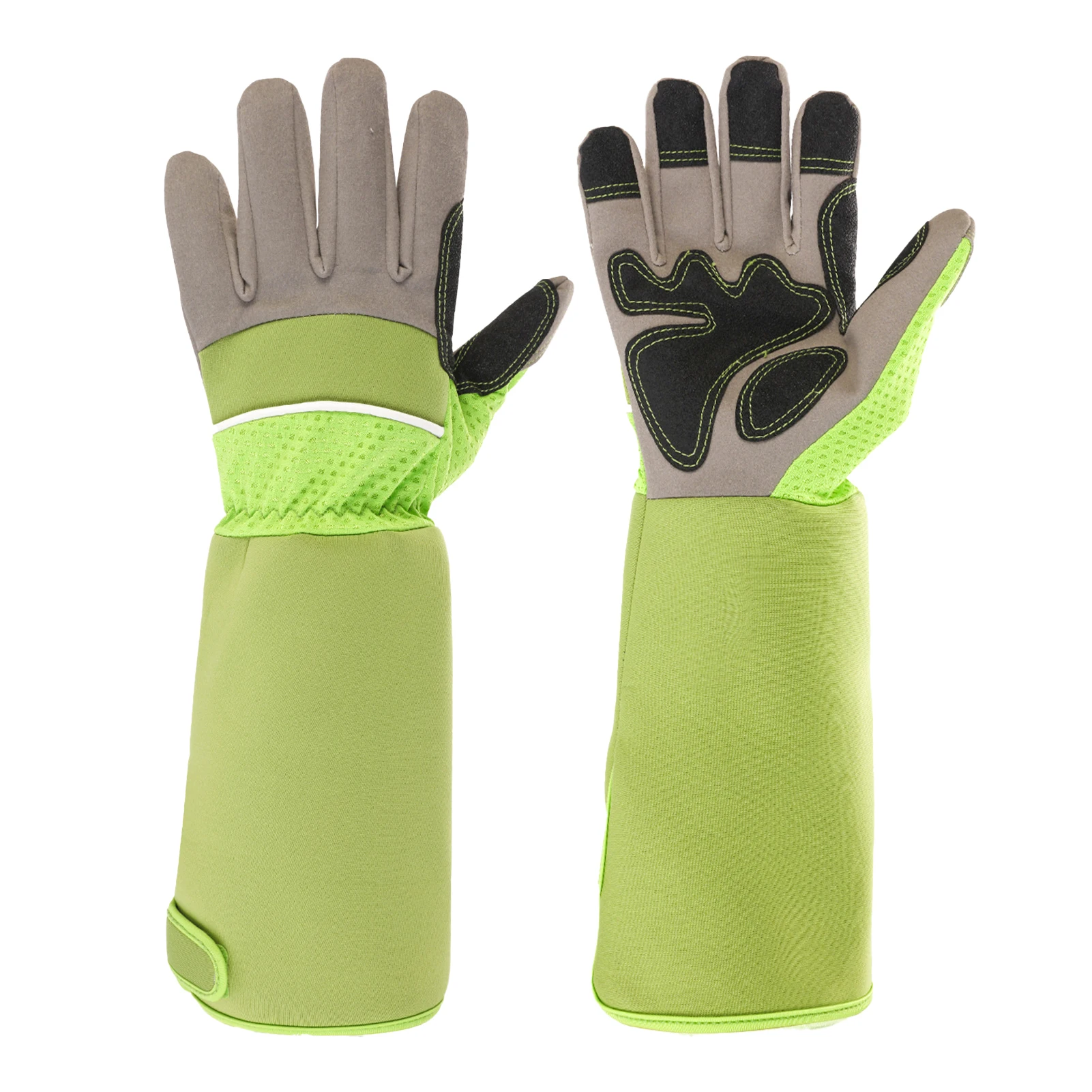 

Нескользящие удобные мягкие дышащие защитные перчатки для длинного предплечья с защитой от шипов для сенсорного экрана, садовые перчатки для обеспечения безопасности женщин на открытом воздухе