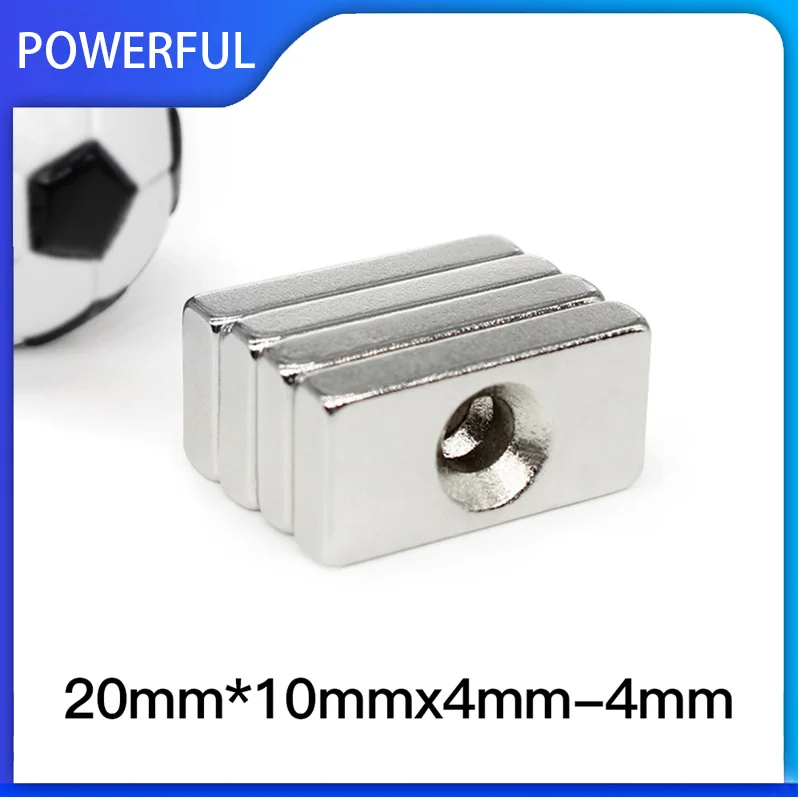 2~100PCS 20x10x4-4mm Quadrate Countersunk Neodymium Magnet 20mm x 10mm x 4mm Hole 4mm Block Strong Powerful Magnets 20*10*4-4mm
2~100PCS 20x10x4-4mm Quadrate Countersunk Neodymium Magnet 20mm x 10mm x 4mm Hole 4mm Block Strong Powerful Magnets 20*10*4-4mm