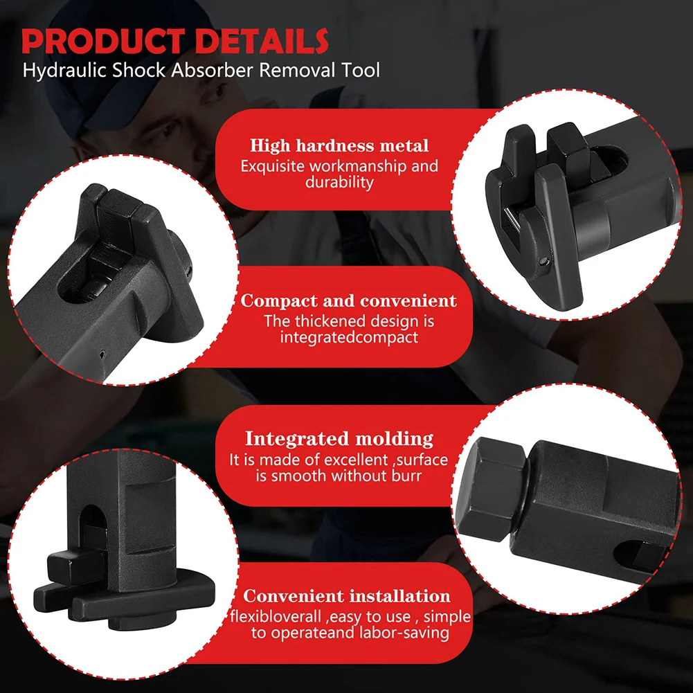 Durable High Grade High Quality Practical To Use Brand New Suspension Universal Car Strut Shock Correct Connector
Durable High Grade High Quality Practical To Use Brand New Suspension Universal Car Strut Shock Correct Connector