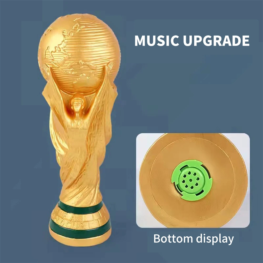 Piggy Bank for Kids Adults Drop resistant Money Box with Music Qatar World Cup Hercules Champion Cup Saving Creative Piggy Bank
Piggy Bank for Kids Adults Drop resistant Money Box with Music Qatar World Cup Hercules Champion Cup Saving Creative Piggy Bank