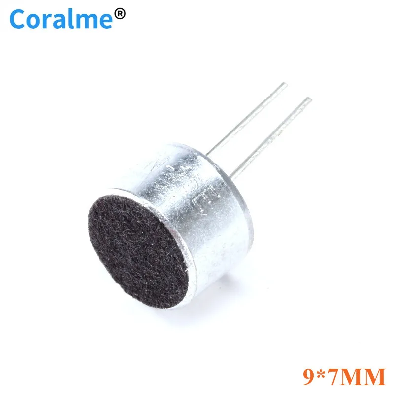 50 pcs 9*7mm Capacitive Electret Microphone Pick-Up Sensitivity 52D MIC Electret Condenser 9mm x 7mm With Pins
50 pcs 9*7mm Capacitive Electret Microphone Pick-Up Sensitivity 52D MIC Electret Condenser 9mm x 7mm With Pins