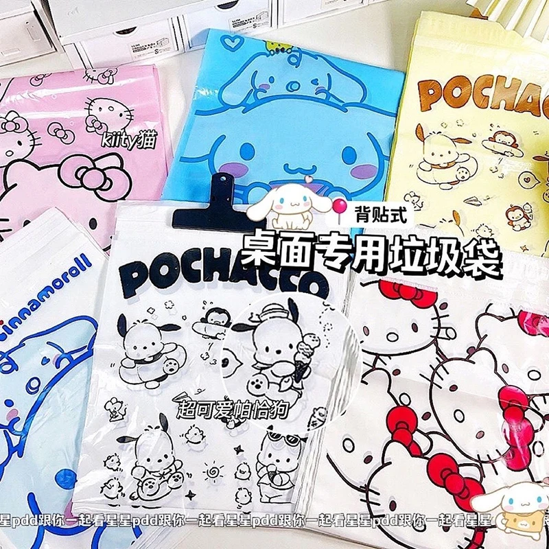 Kawaii Sanrio Hello Kitty Cinnamoroll Pochacco Car Garbage Bag Cute Beauty Bedroom Desktop Sticky Cartoon Garbage Storage Bag
Kawaii Sanrio Hello Kitty Cinnamoroll Pochacco Car Garbage Bag Cute Beauty Bedroom Desktop Sticky Cartoon Garbage Storage Bag