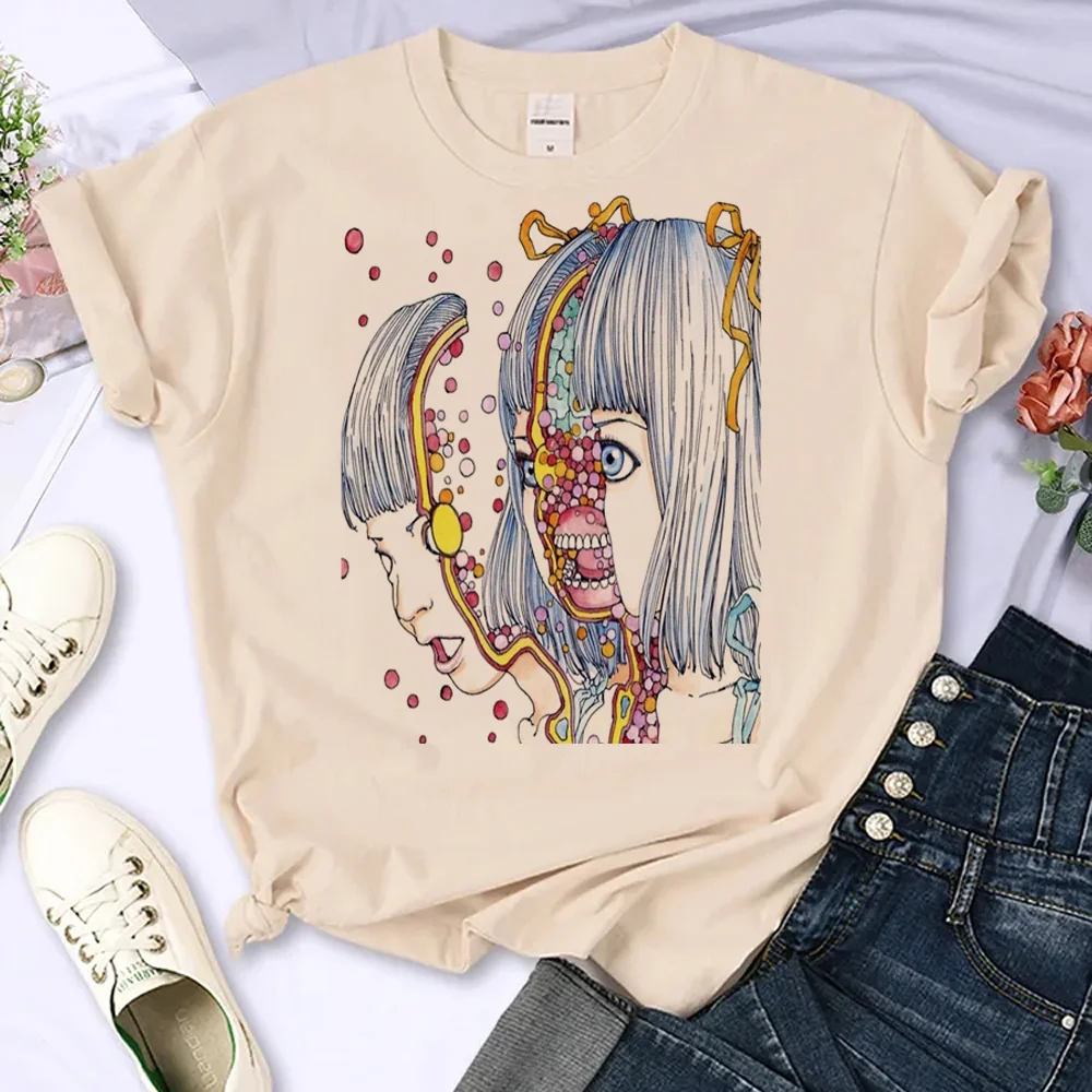 Junji Ito t shirt women Y2K Japanese t-shirts girl y2k streetwear harajuku clothing
Junji Ito t shirt women Y2K Japanese t-shirts girl y2k streetwear harajuku clothing
