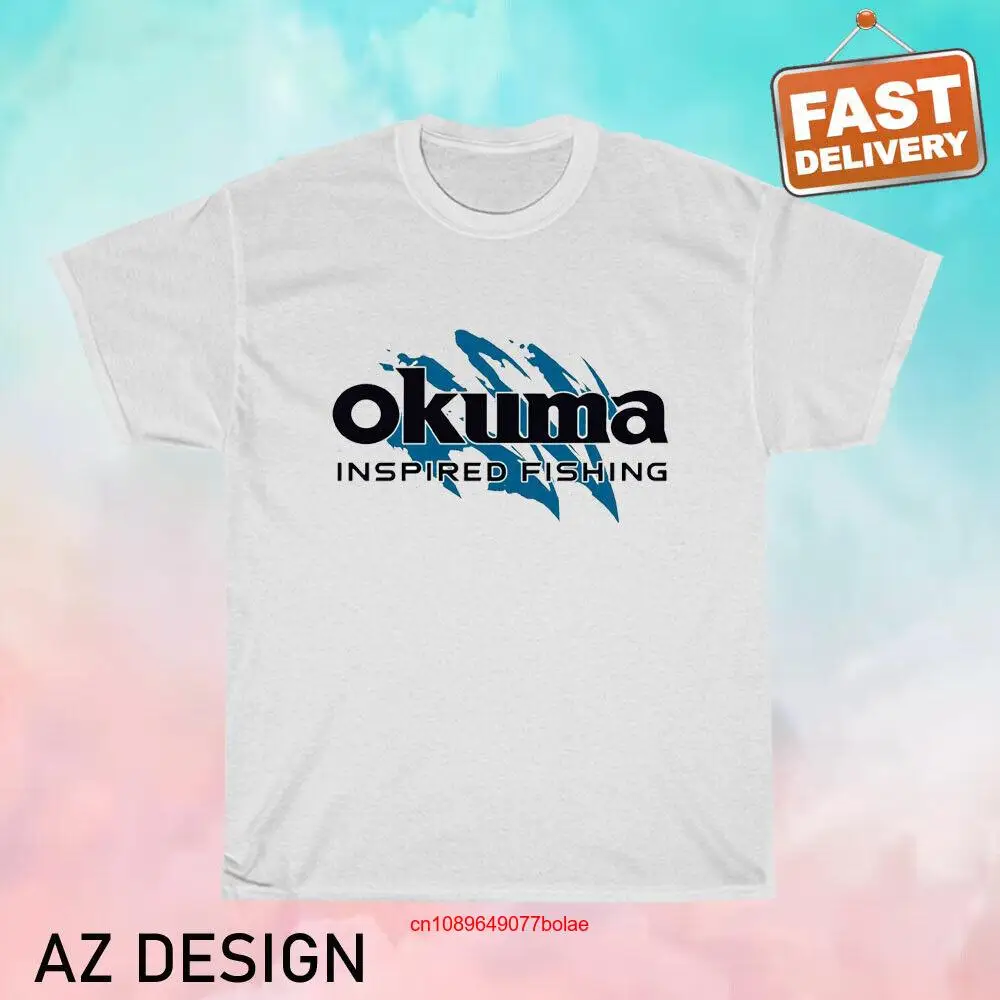 Новая футболка с логотипом рыбалки Okuma забавный размер от S до 5XL длинный или