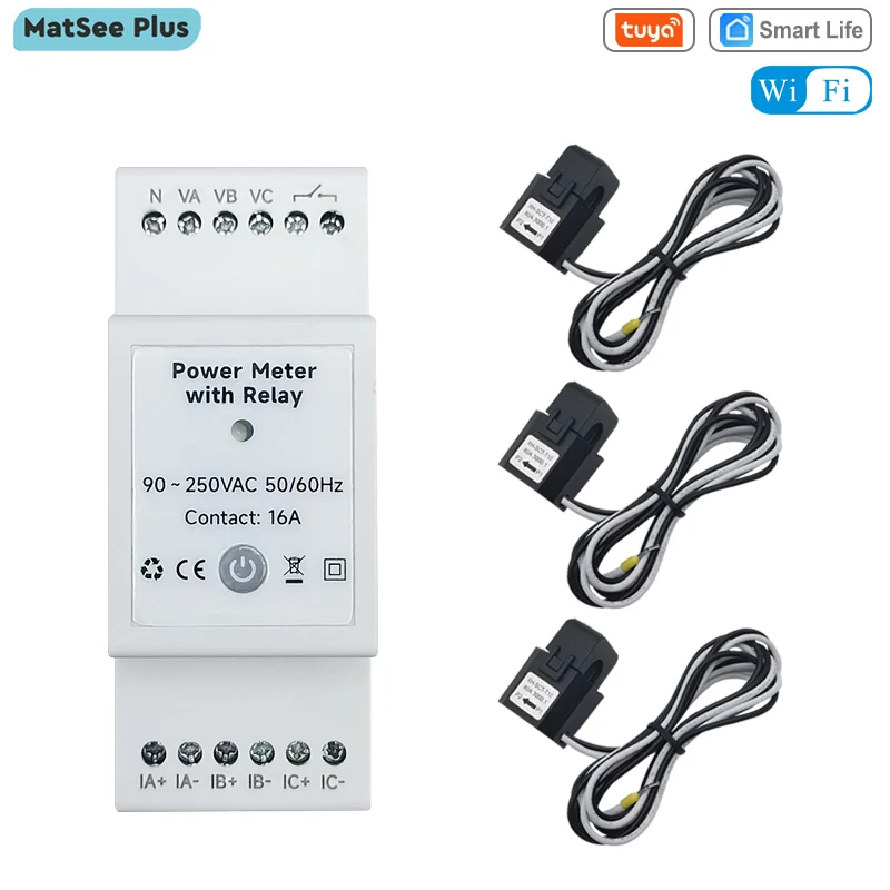 MatSee Plus WiFi Энергетический монитор
MatSee Plus WiFi Энергетический монитор