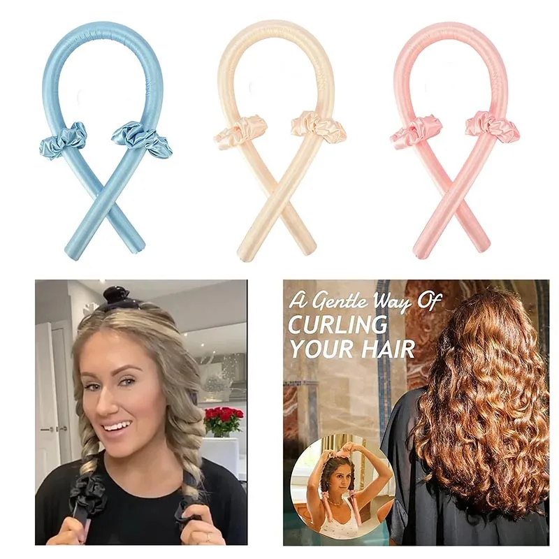 Slik Satin Heatless Hair Curler Headband for Women Hair Wrap Curling Ribbon Girls Scrunchies Headwear Hair Accessories
Slik Satin Heatless Hair Curler Headband for Women Hair Wrap Curling Ribbon Girls Scrunchies Headwear Hair Accessories