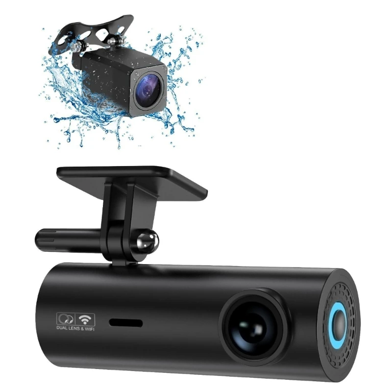 Автомобильный видеорегистратор DashCam с углом обзора 170°, Wi-Fi, регистратор DashCam, автомобильная камера, видеорегистратор,
Автомобильный видеорегистратор DashCam с углом обзора 170°, Wi-Fi, регистратор DashCam, автомобильная камера, видеорегистратор,