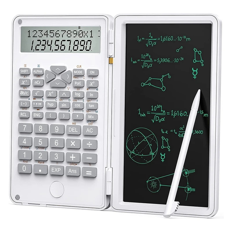 

Научные калькуляторы, 12-значный, складной финансовый калькулятор, Настольный калькулятор с двумя ЖК-дисплеями для школы и офиса