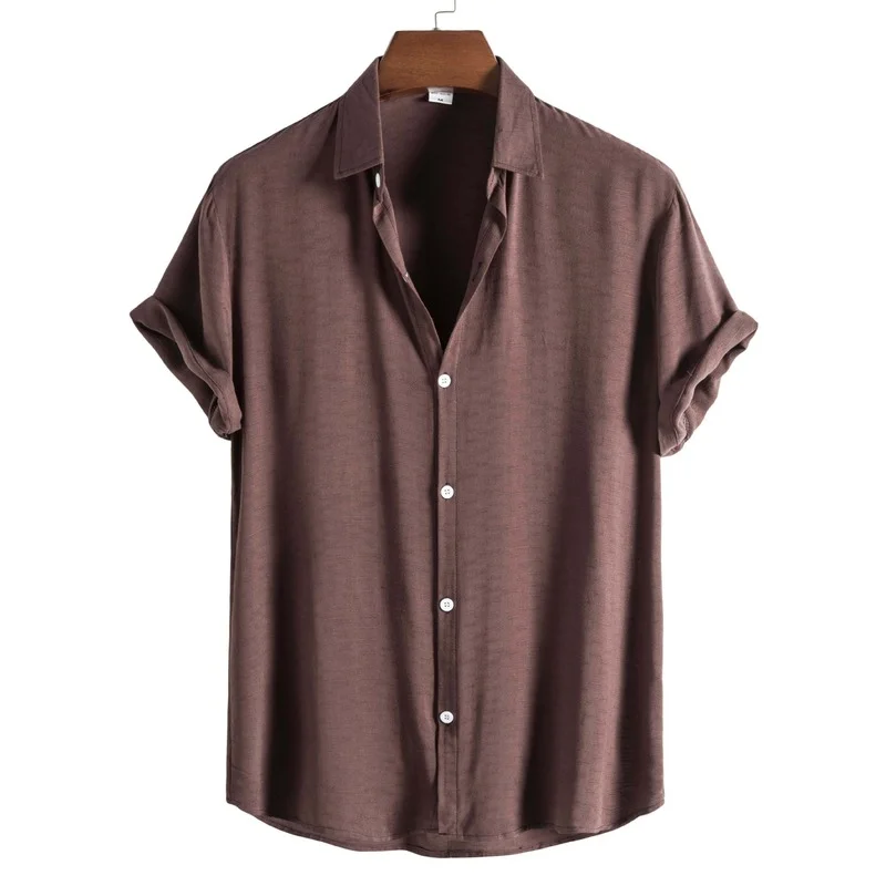 Product Top Summer Color Para Fashion New Solid Selling 2021 Casual Shirt Camisas Men's In Hombre Short-sleeved Lapel Trend
Product Top Summer Color Para Fashion New Solid Selling 2021 Casual Shirt Camisas Men's In Hombre Short-sleeved Lapel Trend