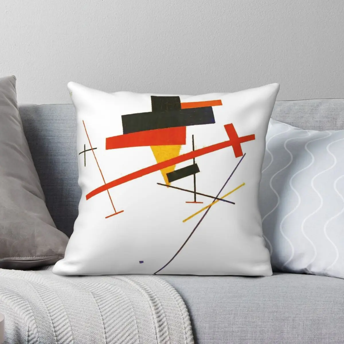 Suprematist Composition Square Pillowcase Polyester Linen Velvet Pattern Zip Decor Pillow Case Home Cushion Case 45x45
Suprematist Composition Square Pillowcase Polyester Linen Velvet Pattern Zip Decor Pillow Case Home Cushion Case 45x45