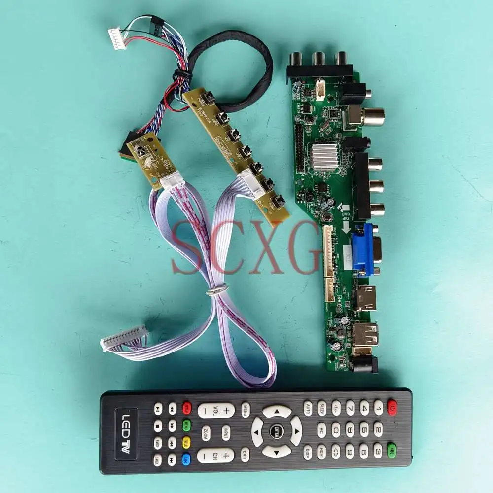 Fit LP173WD1-TLE1 USB AV VGA HDMI-Compatible 17.3" Panel LVDS 40 Pin DVB Digital Signal 1600 900 LCD Driver Control Board Kit
Fit LP173WD1-TLE1 USB AV VGA HDMI-Compatible 17.3" Panel LVDS 40 Pin DVB Digital Signal 1600 900 LCD Driver Control Board Kit
