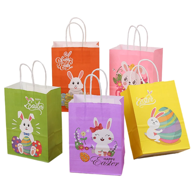 6pcs/Set Easter Bunny Paper Gift Bags Rabbit Eggs Cookies Candy Box Packaging Bags for Easter Bag Kraft Decoration Bag TC218
6pcs/Set Easter Bunny Paper Gift Bags Rabbit Eggs Cookies Candy Box Packaging Bags for Easter Bag Kraft Decoration Bag TC218