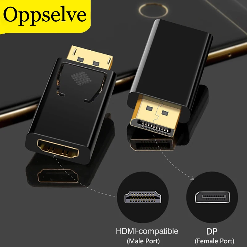 Адаптер DisplayPort в HDMI-совместимый адаптер 4K папа DP в HDMI-совместимый мама Видео Аудио преобразователь для ПК ноутбука проектора ТВ приставки
Адаптер DisplayPort в HDMI-совместимый адаптер 4K папа DP в HDMI-совместимый мама Видео Аудио преобразователь для ПК ноутбука проектора ТВ приставки