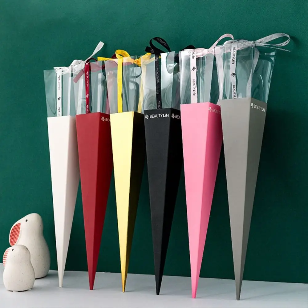 Portable Plastic Single Rose Flower Packaging Bag 10Pcs Color Clear Window Box For Flowers Bouquet Wrapping Paper Cases Gift
Portable Plastic Single Rose Flower Packaging Bag 10Pcs Color Clear Window Box For Flowers Bouquet Wrapping Paper Cases Gift