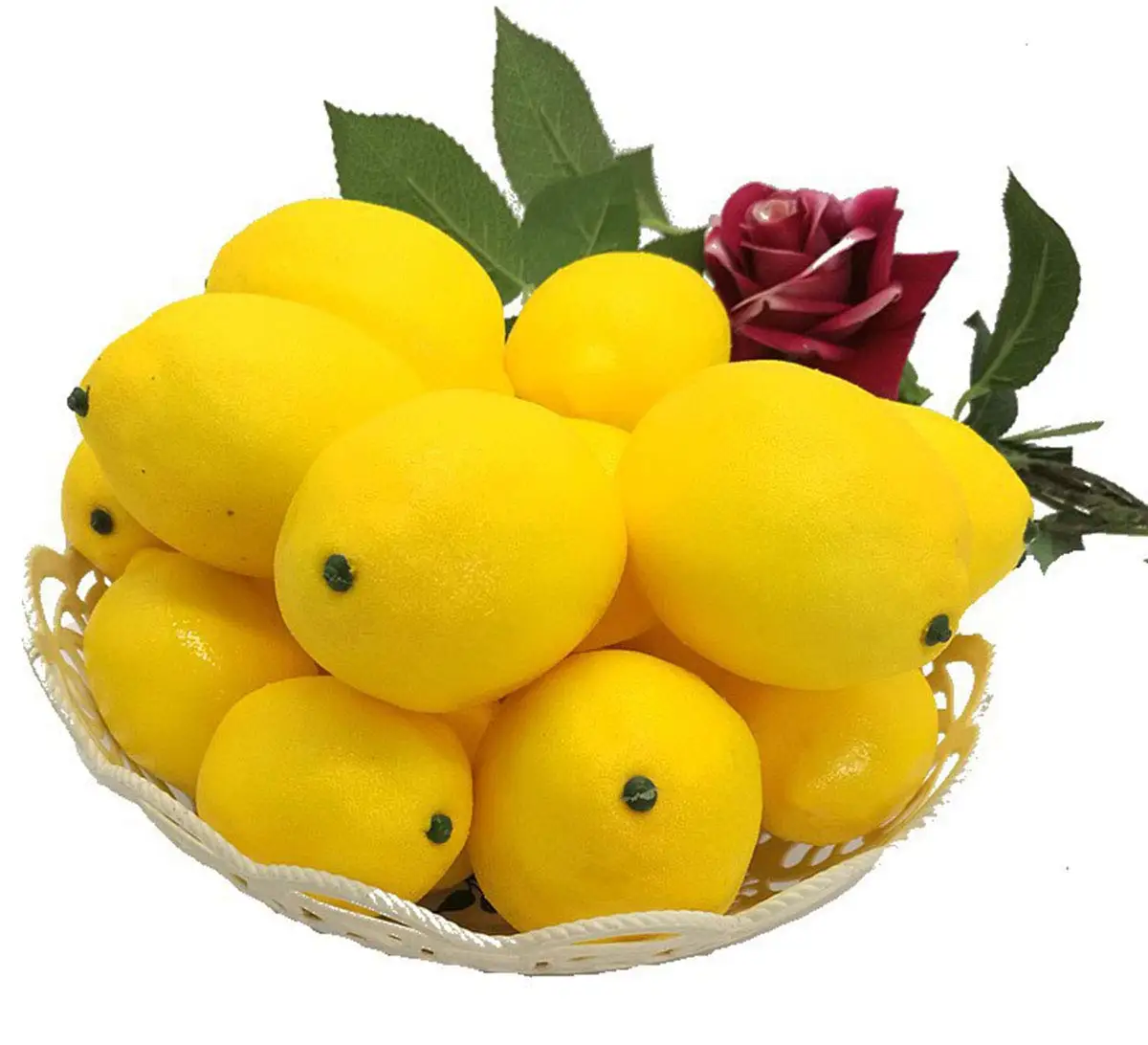 30PCS Artificial Lemons Simulation Lifelike Small Lemons Fake Fruit for Home Kitchen Wedding Party Decoration Photography Props
30PCS Artificial Lemons Simulation Lifelike Small Lemons Fake Fruit for Home Kitchen Wedding Party Decoration Photography Props