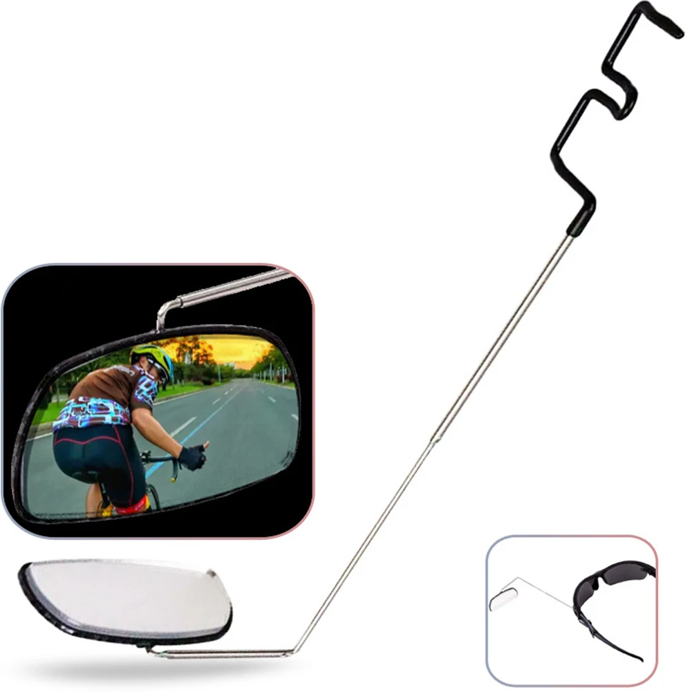 MTB Bike Eyeglass Mirror Mountain Road Bicycle Black Rearview Mirror EZ Mount Sun Glasses HD Portable 360° Rotation Adjustment
MTB Bike Eyeglass Mirror Mountain Road Bicycle Black Rearview Mirror EZ Mount Sun Glasses HD Portable 360° Rotation Adjustment