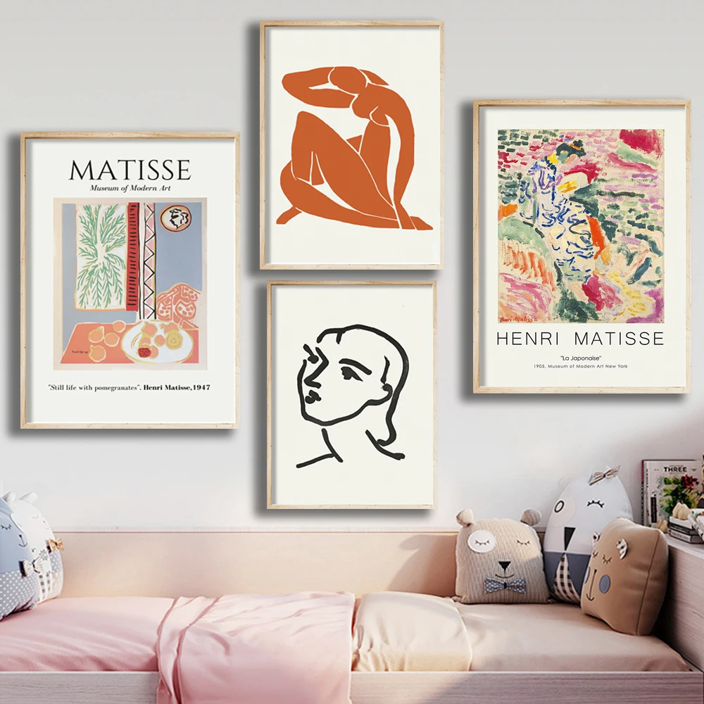 Abstract Vintage Henri Matisse Retro Posters Prints Wall Art Canvas Prints Retro Painting Beige Wall Pictures Home Bedroom Decor
Abstract Vintage Henri Matisse Retro Posters Prints Wall Art Canvas Prints Retro Painting Beige Wall Pictures Home Bedroom Decor