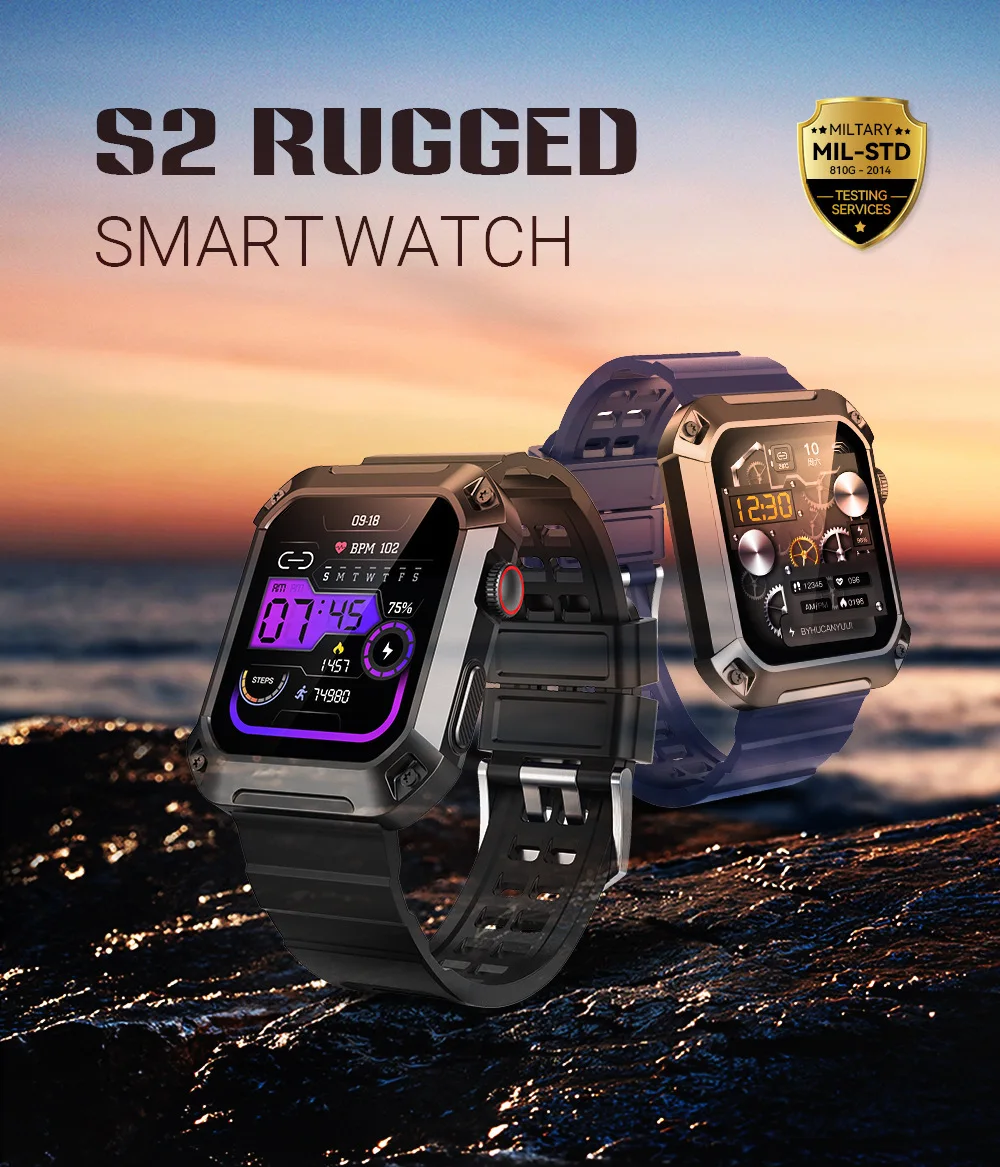 

S2 smart bracelet call heart rate blood pressure blood oxygen electronic watch phone alert S2 smart watch