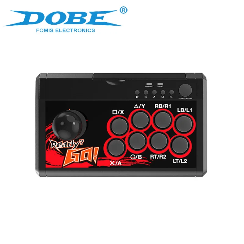 4-in-1 USB Retro Wired Game Joystick Arcade Console Rocker Fighting Controller Gaming Joystick for PS3/NS Switch/PC/Android TV
4-in-1 USB Retro Wired Game Joystick Arcade Console Rocker Fighting Controller Gaming Joystick for PS3/NS Switch/PC/Android TV