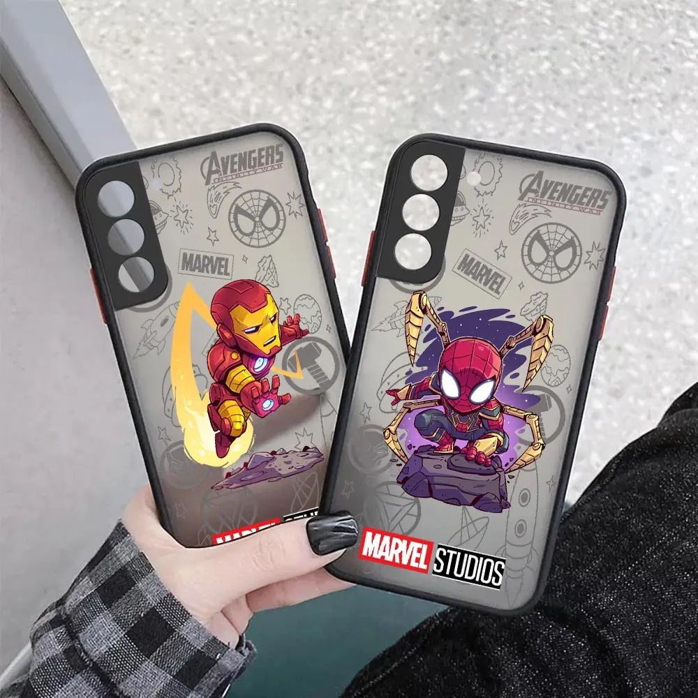 Marvel Hero Spider Man Cartoon Coque Samsung S23 S22 Ultra Case For Galaxy S20 S21 S22 S23 Ultra Fe 5G S10 Lite S9 S8 Plus Cover
Marvel Hero Spider Man Cartoon Coque Samsung S23 S22 Ultra Case For Galaxy S20 S21 S22 S23 Ultra Fe 5G S10 Lite S9 S8 Plus Cover