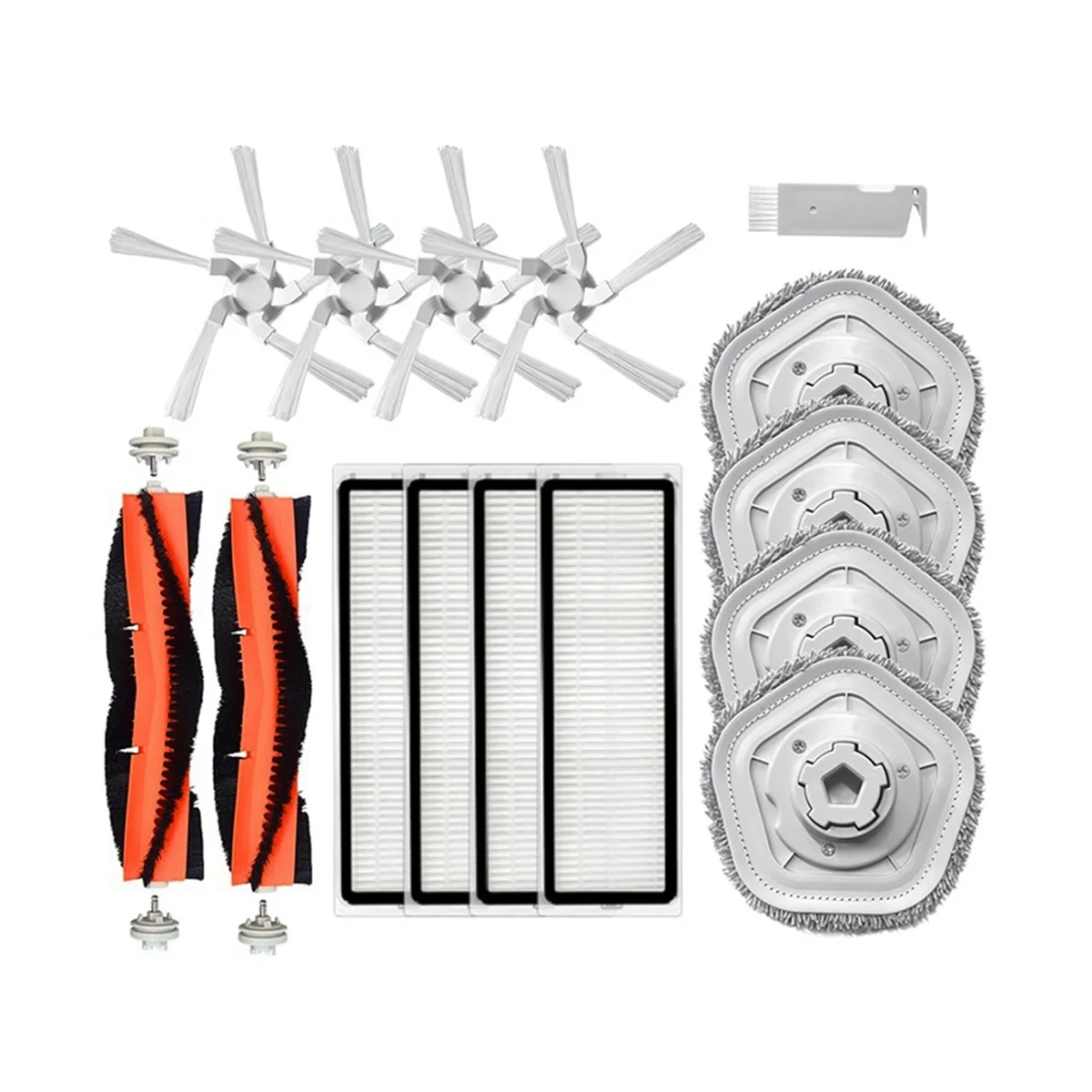 Аксессуары для пылесоса Xiaomi Dreame Bot W10 W10Pro, основная боковая щетка, фильтр НЕРА, насадка на швабру, запасные части 
Аксессуары для пылесоса Xiaomi Dreame Bot W10 W10Pro, основная боковая щетка, фильтр НЕРА, насадка на швабру, запасные части