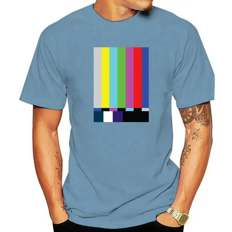 Vintage TV Test Lines T-Shirts For Men Crew Neck Cotton T Shirt Big Bang Theory Classic Short Sleeve Tee Shirt Printing Clothing
Vintage TV Test Lines T-Shirts For Men Crew Neck Cotton T Shirt Big Bang Theory Classic Short Sleeve Tee Shirt Printing Clothing