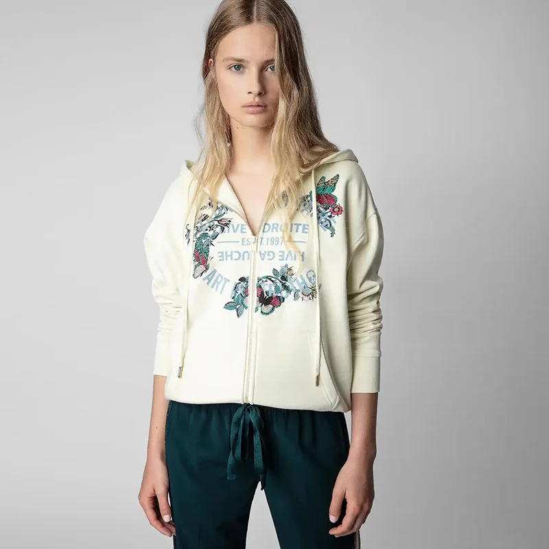 New Arrival Zv Hoodies Women Letter Design Zip Up Hoodie Vintage Embroidery Sweatshirt Hoodie Casual Streetwear Women Hoodies
New Arrival Zv Hoodies Women Letter Design Zip Up Hoodie Vintage Embroidery Sweatshirt Hoodie Casual Streetwear Women Hoodies