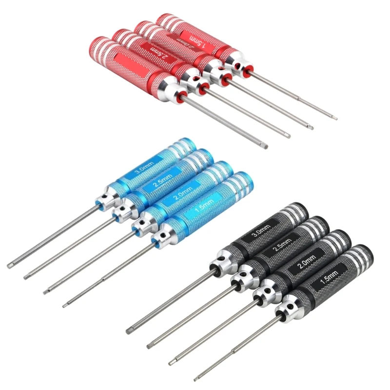 Not Easy to Rust Wear-resistant and Strong Mainly Used for Model Aircraft Tool Sets Black/ Blue/ Red 4-piece 53CA
Not Easy to Rust Wear-resistant and Strong Mainly Used for Model Aircraft Tool Sets Black/ Blue/ Red 4-piece 53CA