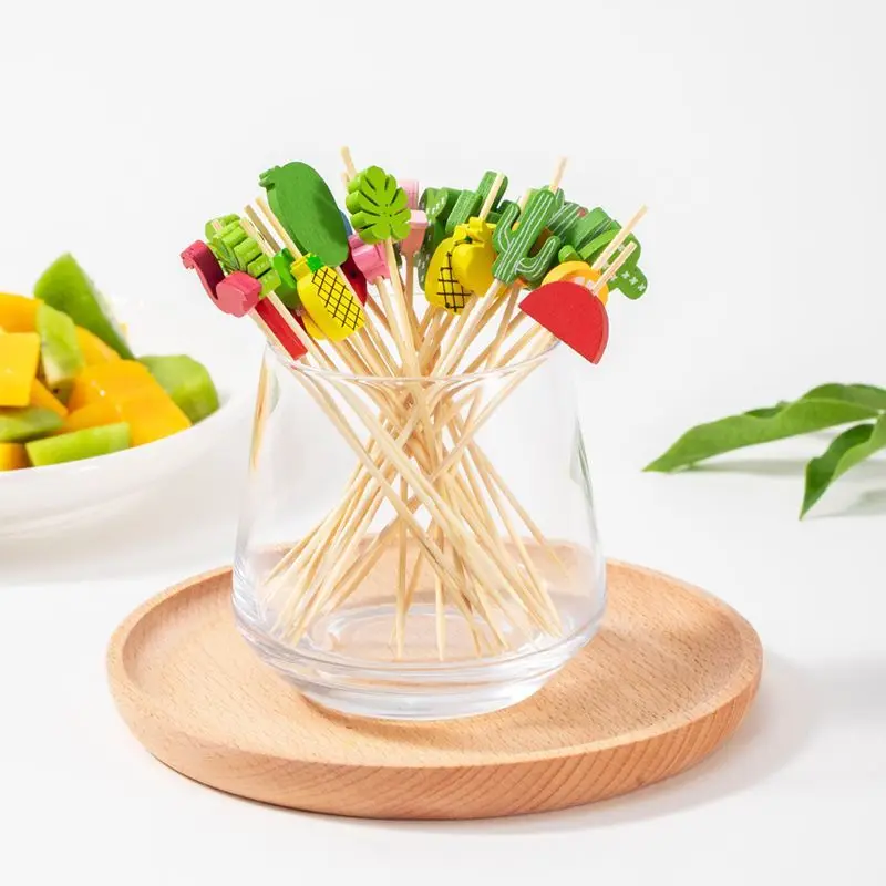 100Pcs Ins Appetizer Picks Cocktail Sticks For Parties Buffet Disposable Tableware Party Supplies Table Decoration& Accessories
100Pcs Ins Appetizer Picks Cocktail Sticks For Parties Buffet Disposable Tableware Party Supplies Table Decoration& Accessories