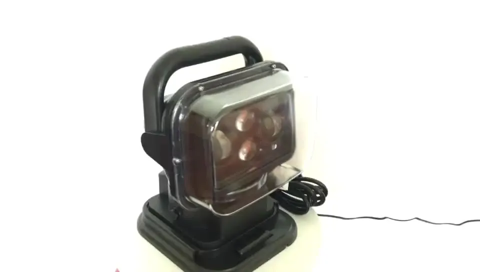 Moving Head Led Search Light 12V 24V 60W Marine Led Spot Remote Control Boat Search Light with magnet base for marine ship
Moving Head Led Search Light 12V 24V 60W Marine Led Spot Remote Control Boat Search Light with magnet base for marine ship