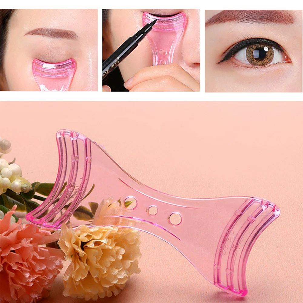 Plastic Eyeliner Stencils Wing Tips Marscara Drawing Lipstick Wearing Aid Face Cream Mask Applicator Resusable Eye Makeup Tools
Plastic Eyeliner Stencils Wing Tips Marscara Drawing Lipstick Wearing Aid Face Cream Mask Applicator Resusable Eye Makeup Tools