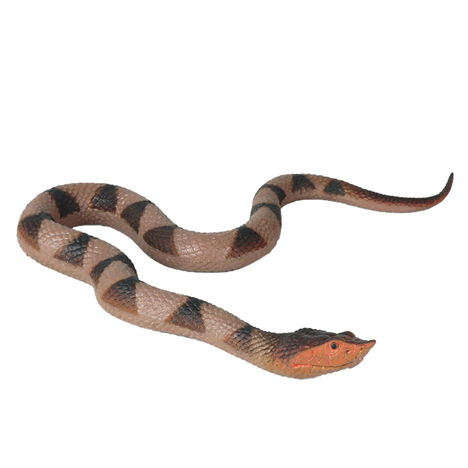 Realistic Fake Snake Scary Prank Snake Model Agkistrodon Acutus Toy Prank Snake Scary Animal Figures Halloween Decorative Props
Realistic Fake Snake Scary Prank Snake Model Agkistrodon Acutus Toy Prank Snake Scary Animal Figures Halloween Decorative Props
