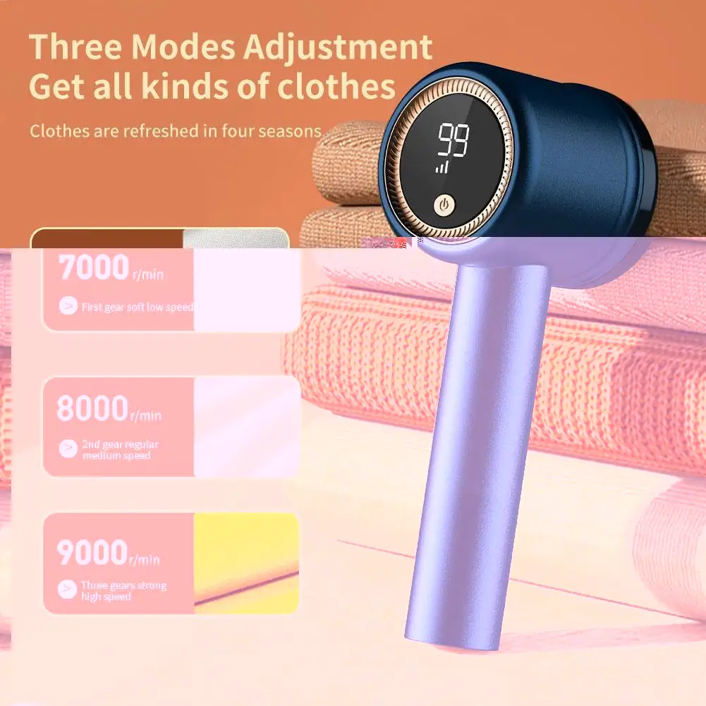 2 In 1 Electric Lint Remover Digital Display Rechargeable Removes Shaver Fabric Pilling Pellet Machine Clothes Trimmer Port Q5Y2
2 In 1 Electric Lint Remover Digital Display Rechargeable Removes Shaver Fabric Pilling Pellet Machine Clothes Trimmer Port Q5Y2