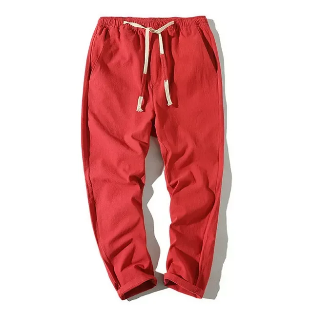 NEW IN Summer Joggers Men Pants Cotton Casual Slim Streetwear Teenager Sweatpants Ankle-length Trousers Men
NEW IN Summer Joggers Men Pants Cotton Casual Slim Streetwear Teenager Sweatpants Ankle-length Trousers Men