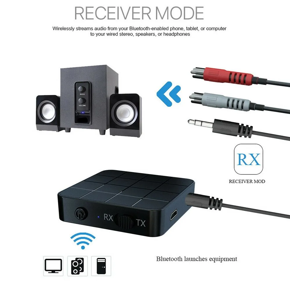 Адаптер передатчик аудио Bluetooth 5,0 HIFI RCA до 3,5 мм беспроводной приемник 10 м/33 фута 1 шт./компл. прочный специальный
Адаптер передатчик аудио Bluetooth 5,0 HIFI RCA до 3,5 мм беспроводной приемник 10 м/33 фута 1 шт./компл. прочный специальный