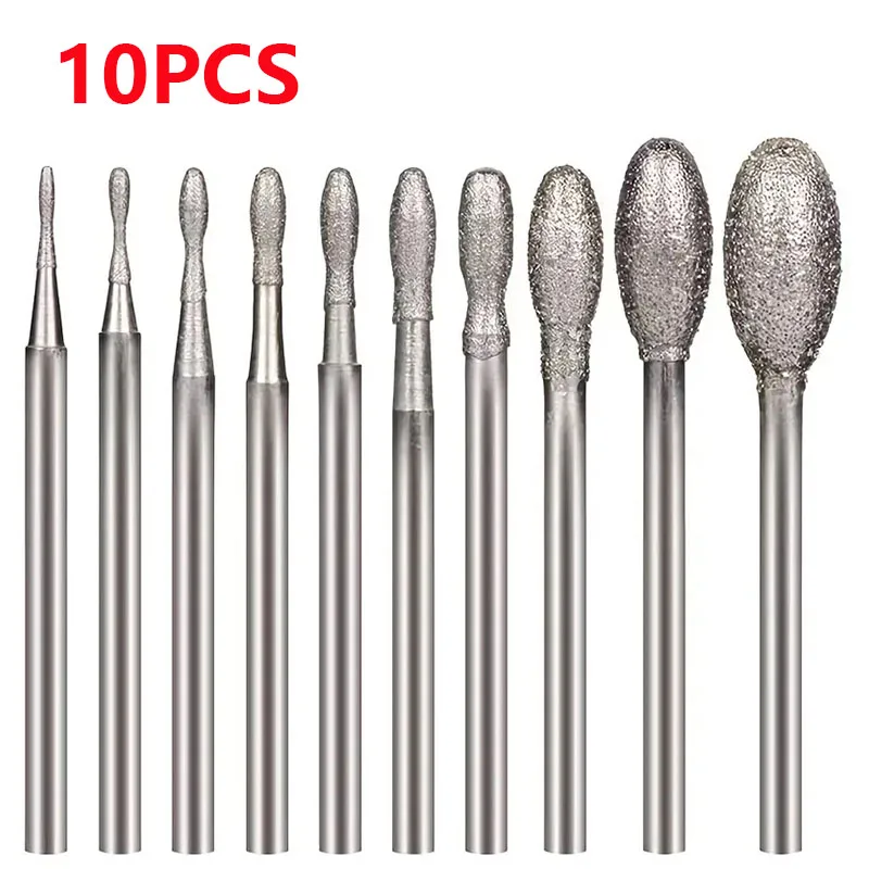 Алмазные фрезы Dremel, 10 шт., хвостовик 3/32 дюйма, овальная форма
Алмазные фрезы Dremel, 10 шт., хвостовик 3/32 дюйма, овальная форма