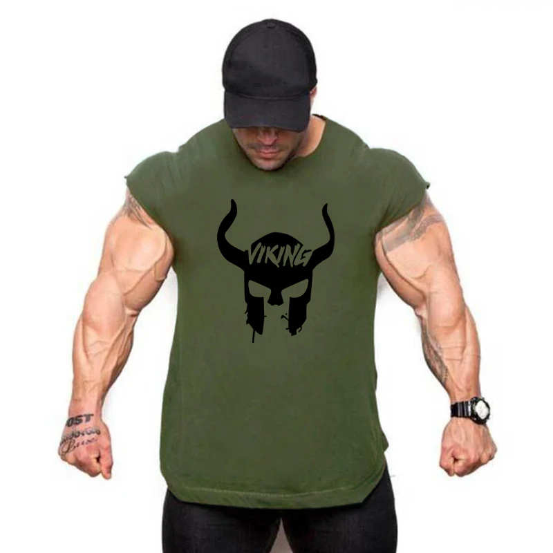 

Gyms Workout Sleeveless T Shirt Stringer Tank Top Men Bodybuilding Clothing Fitness Mens Sportwear Vests Muscle Singlets Tops