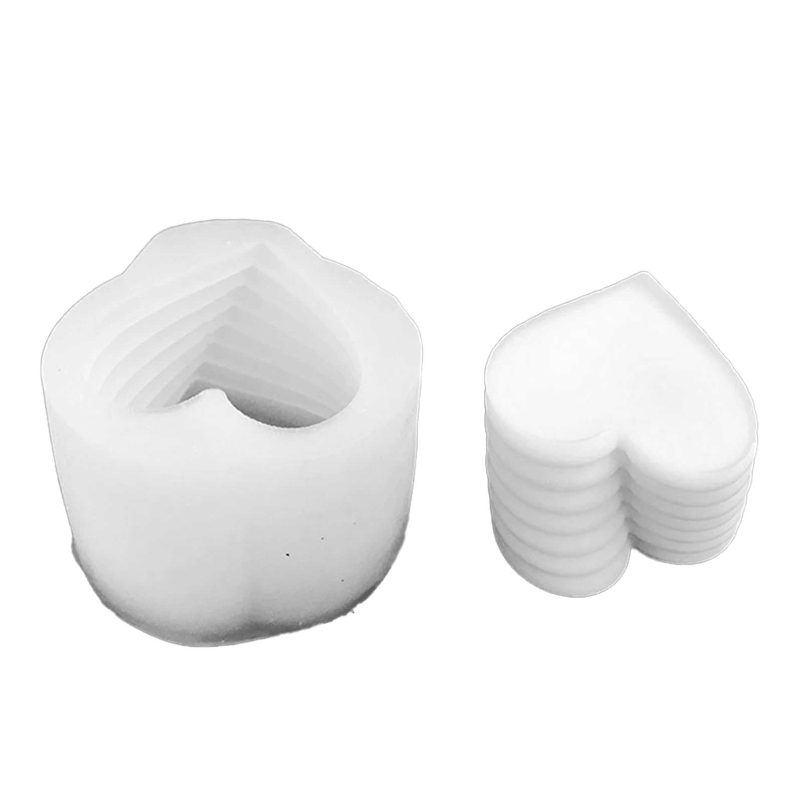 Handmade Silicone Candle Mold Rotating Love Shape Soap Making 3D Art Wax Mold For Cake Chocolates Craft Making Hand Tools
Handmade Silicone Candle Mold Rotating Love Shape Soap Making 3D Art Wax Mold For Cake Chocolates Craft Making Hand Tools