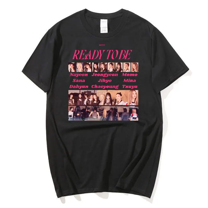 Kpop 2023 READT TO BE Man/Women Harajuku T-shirt Round Neck Short Sleeve Casual Unisex Streetwear COTTON Top
Kpop 2023 READT TO BE Man/Women Harajuku T-shirt Round Neck Short Sleeve Casual Unisex Streetwear COTTON Top