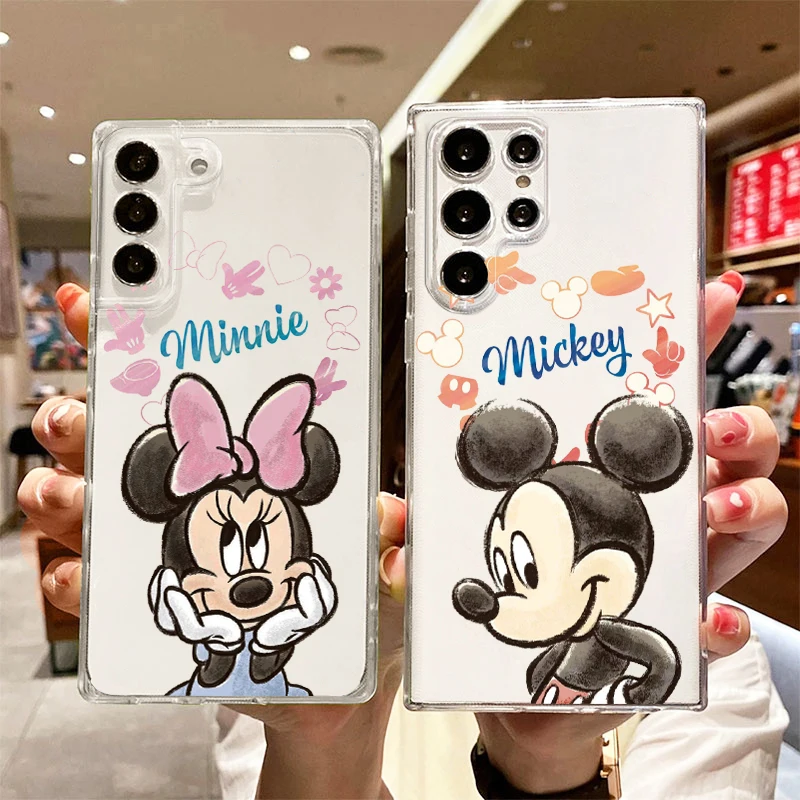 Disney Mickey Minnie Hot Phone Case For Samsung Galaxy S22 S21 S20 FE Ultra Pro Lite S10 S10E S9 S8 Plus 5G Transparent Cover
Disney Mickey Minnie Hot Phone Case For Samsung Galaxy S22 S21 S20 FE Ultra Pro Lite S10 S10E S9 S8 Plus 5G Transparent Cover
