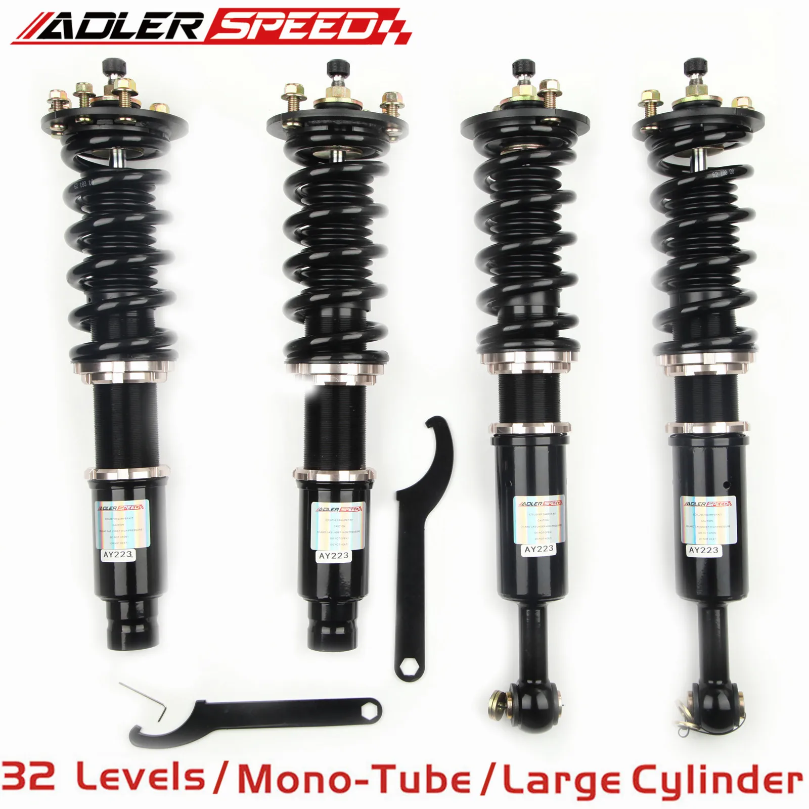 32-уровневая монотрубка ADLERSPEED, комплект для понижения койлов для Honda Accord UC 2003-07
32-уровневая монотрубка ADLERSPEED, комплект для понижения койлов для Honda Accord UC 2003-07