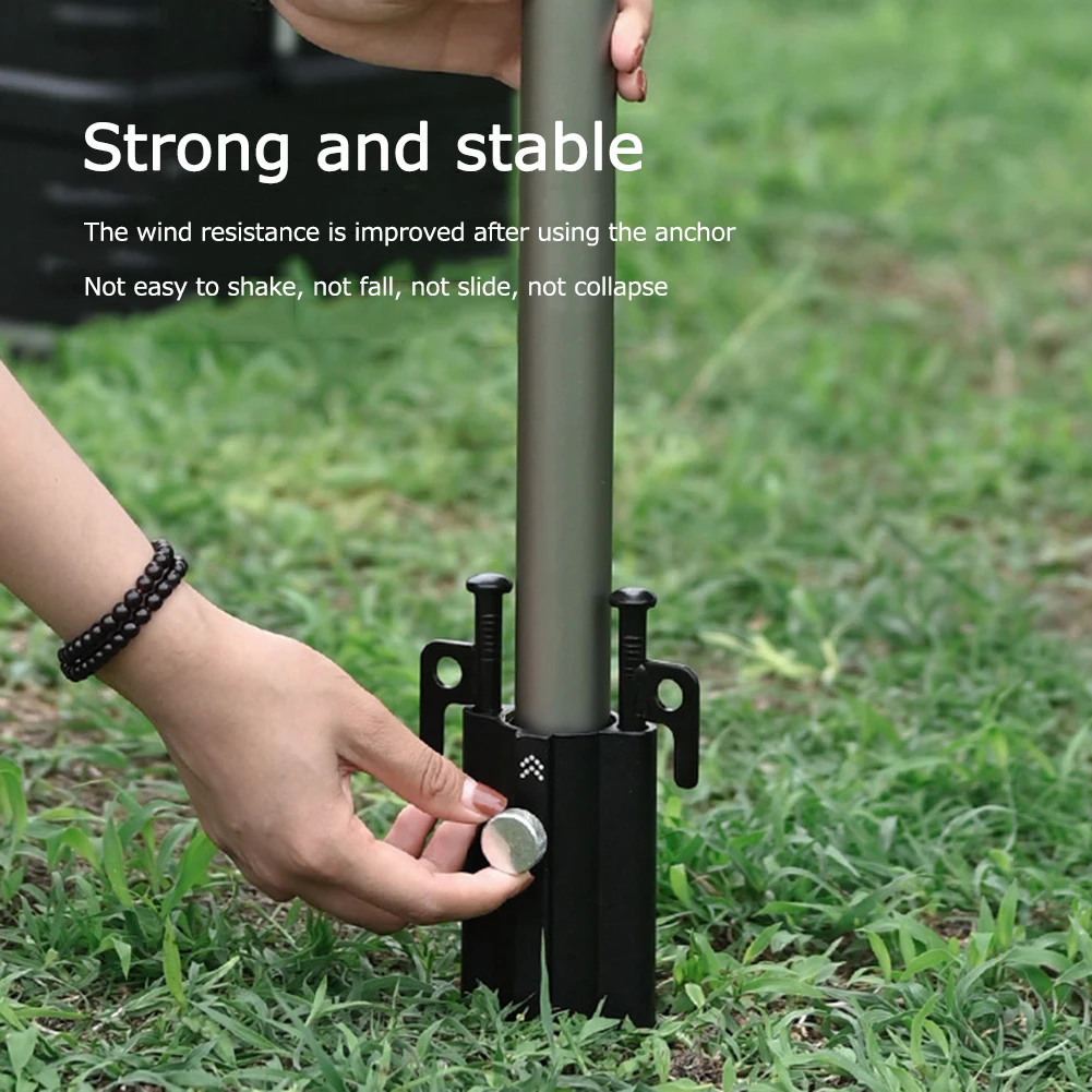 Shinetrip Outdoor Pole Windproof Fixed Stand Portable Sunshade Pole Ground Holder Lightweight Adjustable Nut for Picnics Fishing
Shinetrip Outdoor Pole Windproof Fixed Stand Portable Sunshade Pole Ground Holder Lightweight Adjustable Nut for Picnics Fishing