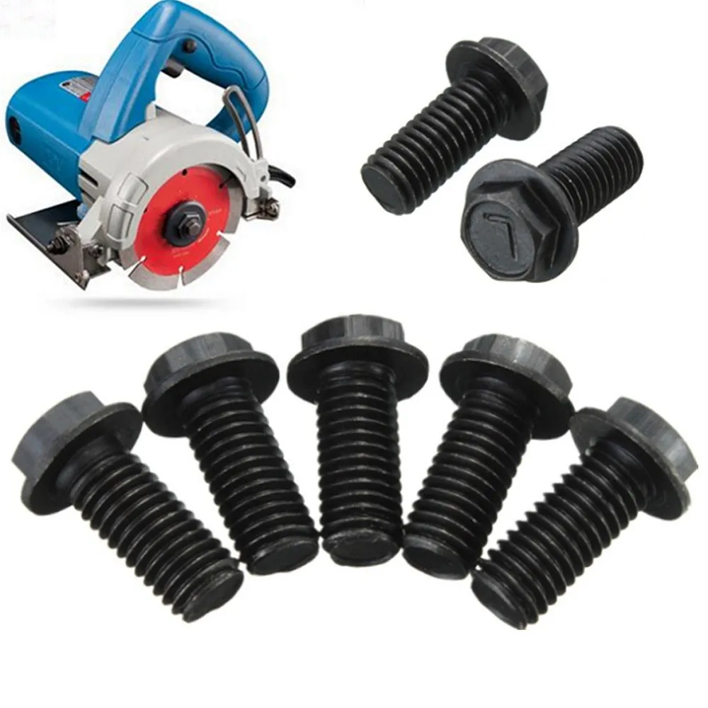 5pcs Metal Saw Blade Bolt M8 X 18mm Left Hand Thread Hex Head Flange For Cutting Machine Tool Parts Black Saw Blade Screw
5pcs Metal Saw Blade Bolt M8 X 18mm Left Hand Thread Hex Head Flange For Cutting Machine Tool Parts Black Saw Blade Screw