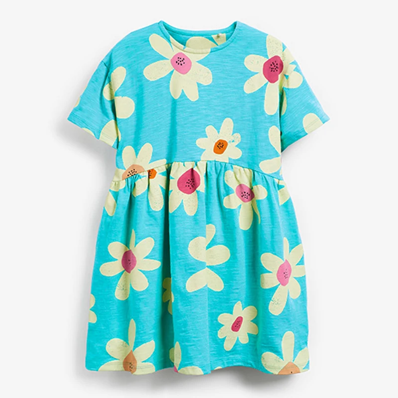 2023 Summer Casual Clothes Dress Baby Girls Green Lovely Flower Pretty Frocks Cotton Comfort Wear for Kids 2-8 Year
2023 Summer Casual Clothes Dress Baby Girls Green Lovely Flower Pretty Frocks Cotton Comfort Wear for Kids 2-8 Year
