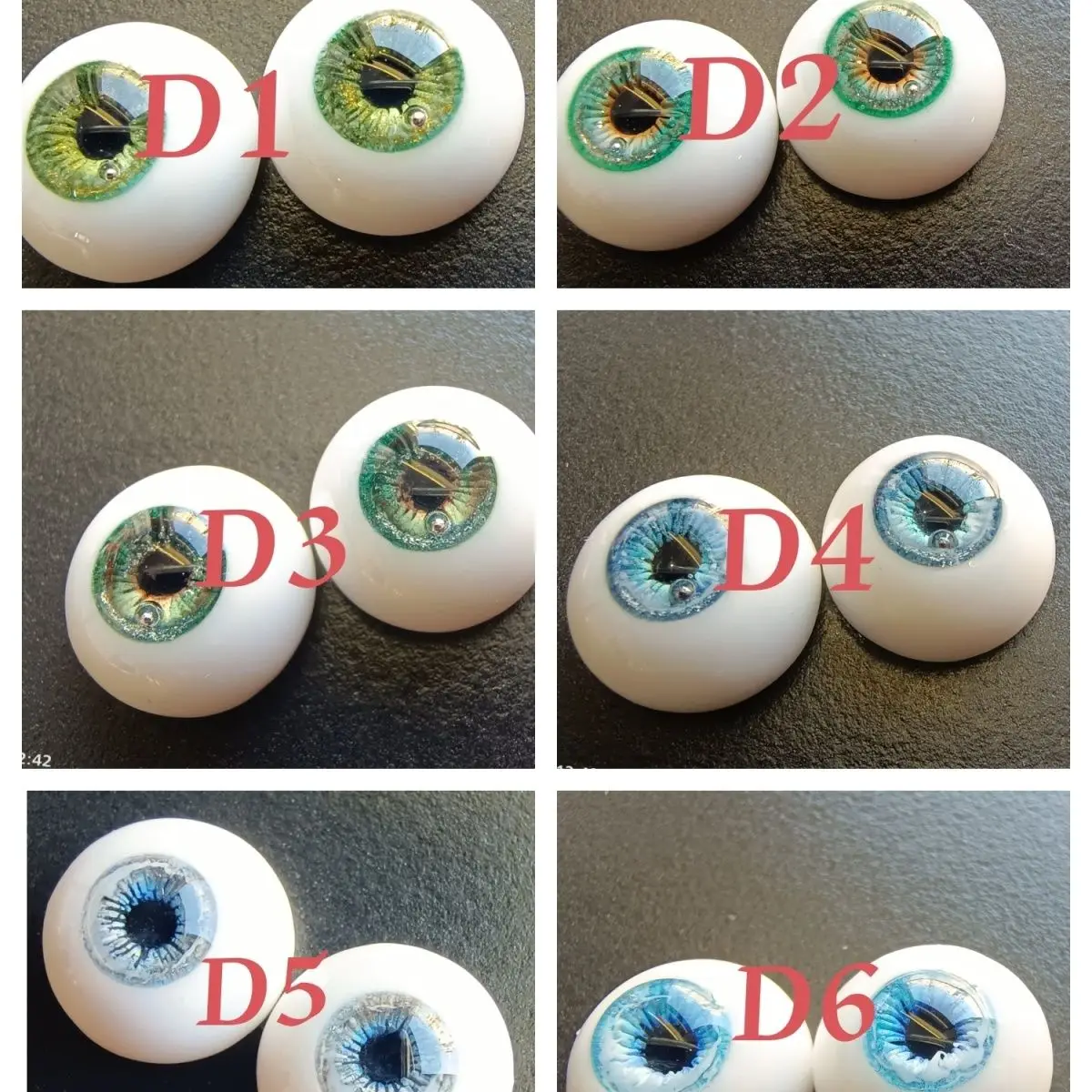 Eyeball Doll Eyes 12/14/16/18mm Human Realistic Doll Yellow Resistant Handmade Diy Girl Toys Dress Up Gift Doll Accessories
Eyeball Doll Eyes 12/14/16/18mm Human Realistic Doll Yellow Resistant Handmade Diy Girl Toys Dress Up Gift Doll Accessories