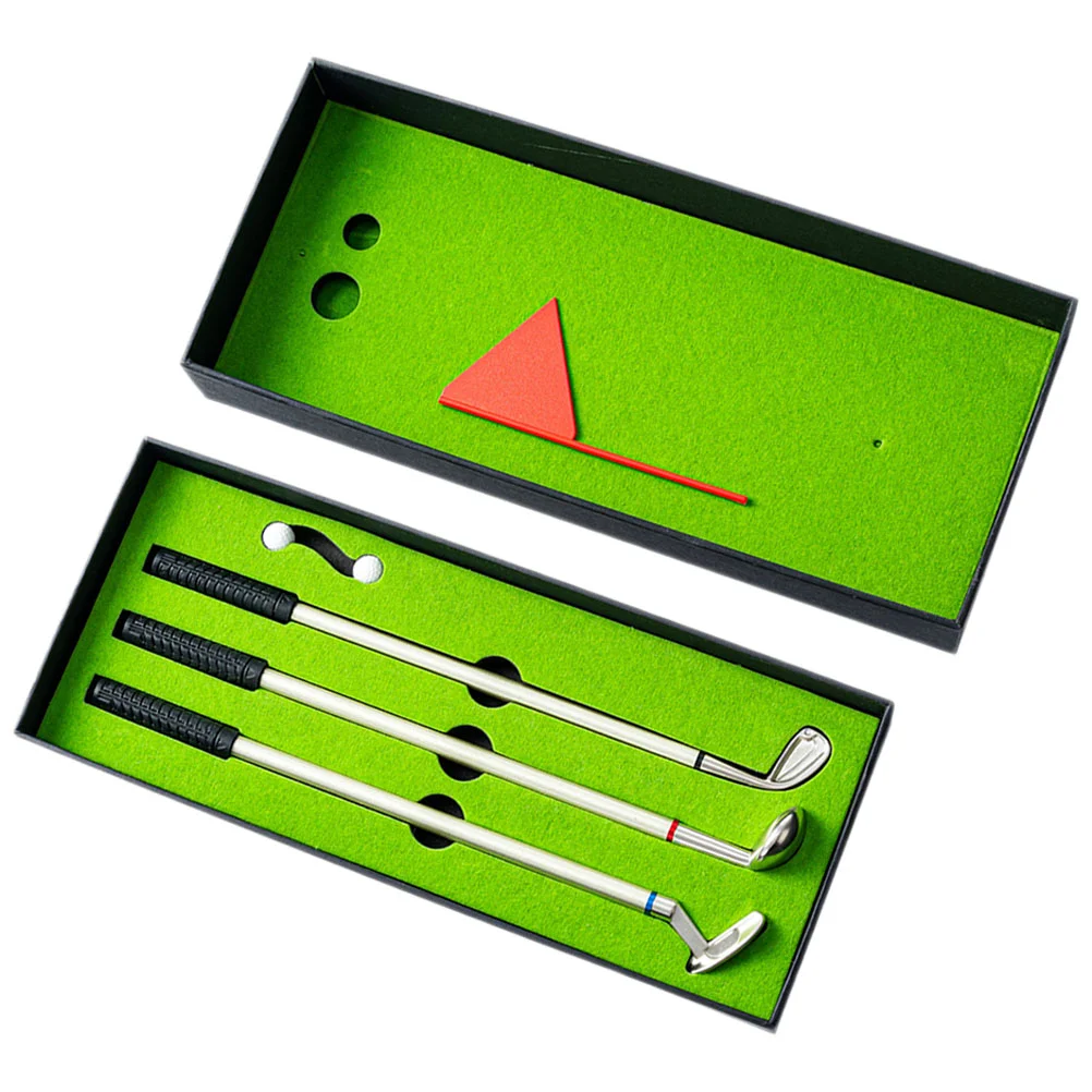 Golfing Club Kit Decorative Pen Balls Ballpoint Fun Desktop Game Pens Toy Set Gifts
Golfing Club Kit Decorative Pen Balls Ballpoint Fun Desktop Game Pens Toy Set Gifts